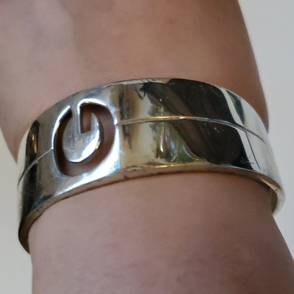 Givenchy Bijoux Sterling Silver Bangle - image 5